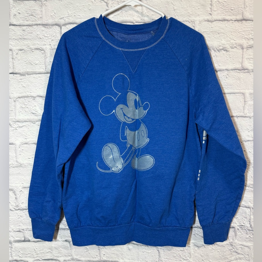 Blue Mickey Mouse Sweater, Medium